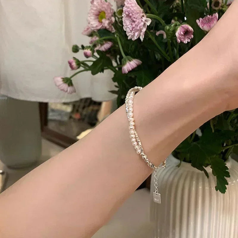 Double Layer Pearl Bracelet